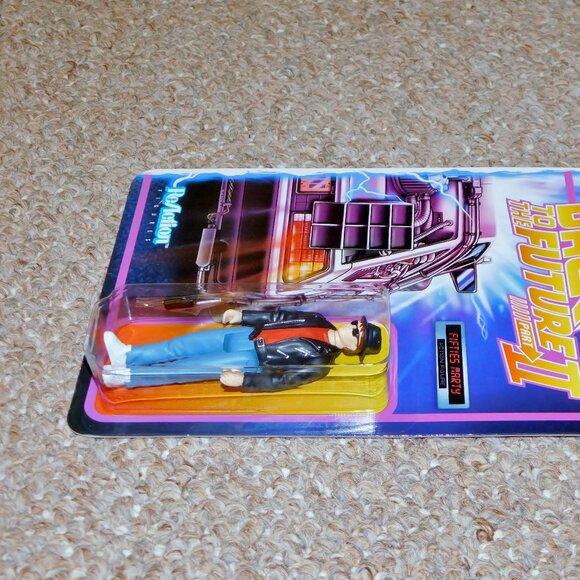 Super7 Reaction Back to the Future II 3.75" Fifties Marty McFly MOC Brand New - Picture 5 of 8